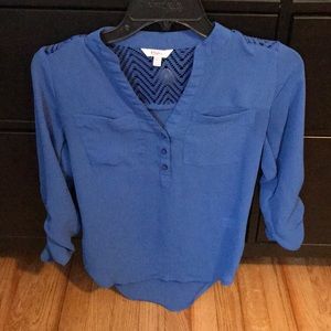 Ladies blouse blue